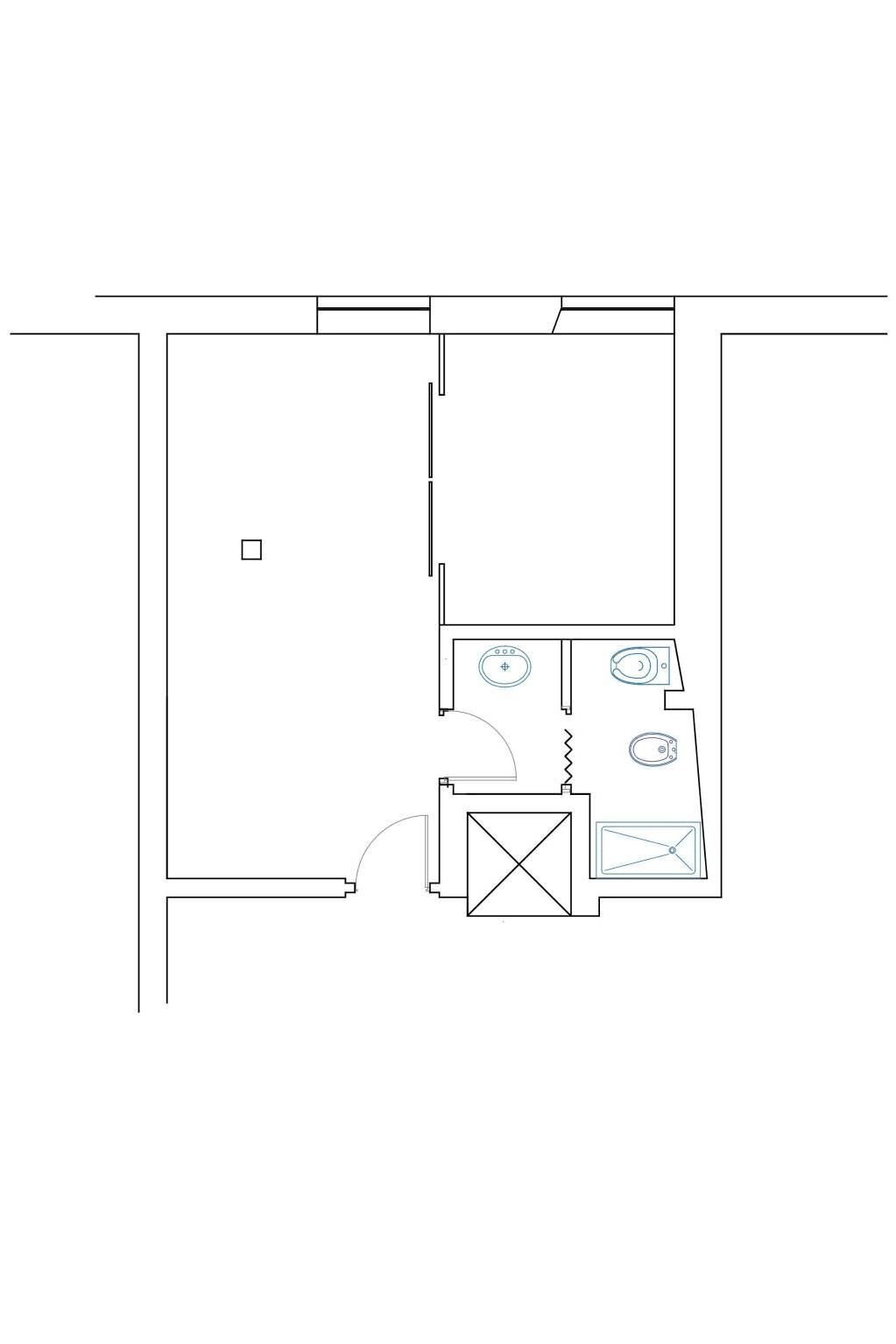 Two-room apartment via Ferdinando Isola, Albissola Marina - floor plans 1