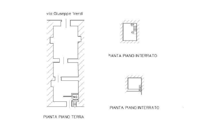 Negozio Via Verdi, Martina Franca - planimetria 1