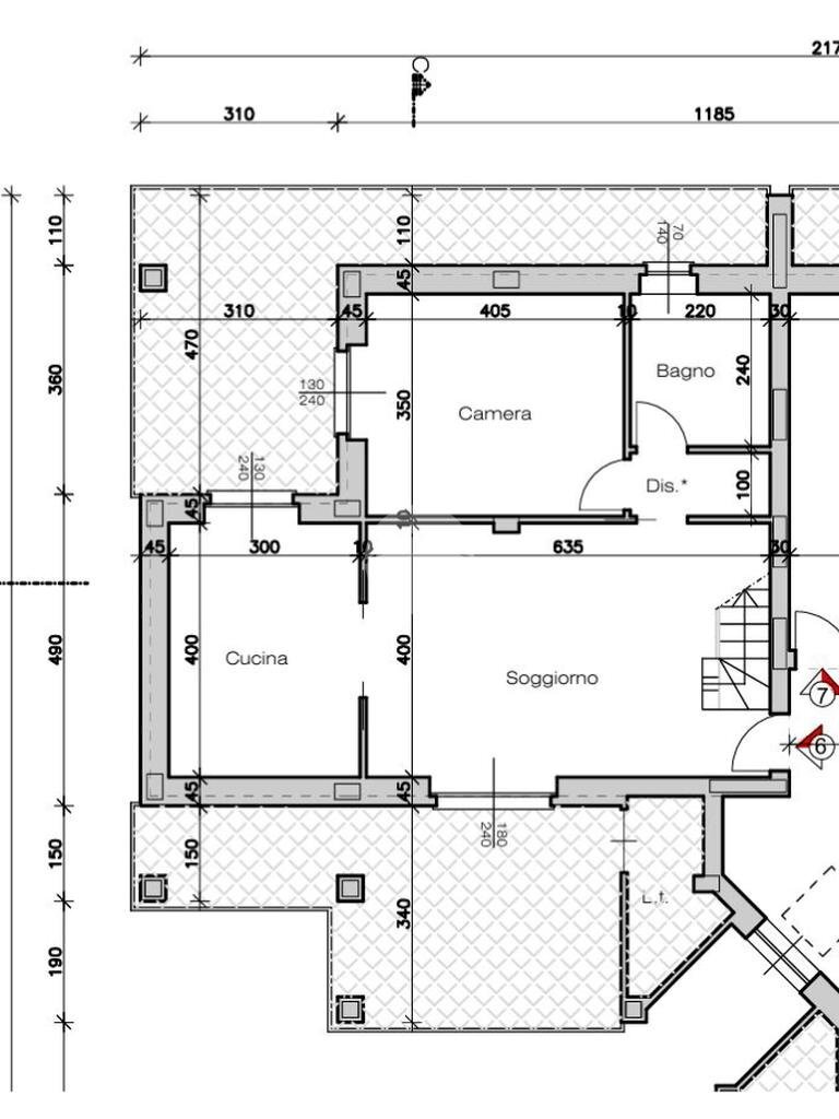 Apartment Via San Gabriele Snc, Pianezza - floor plans 1