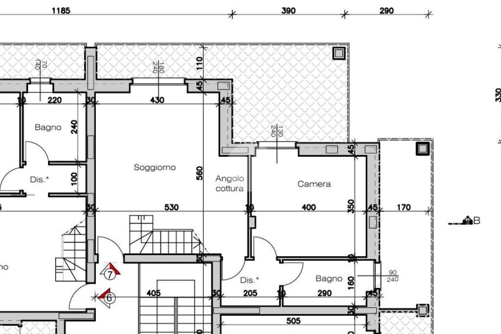 Four-room apartment Via San Gabriele Snc, Pianezza - floor plans 1