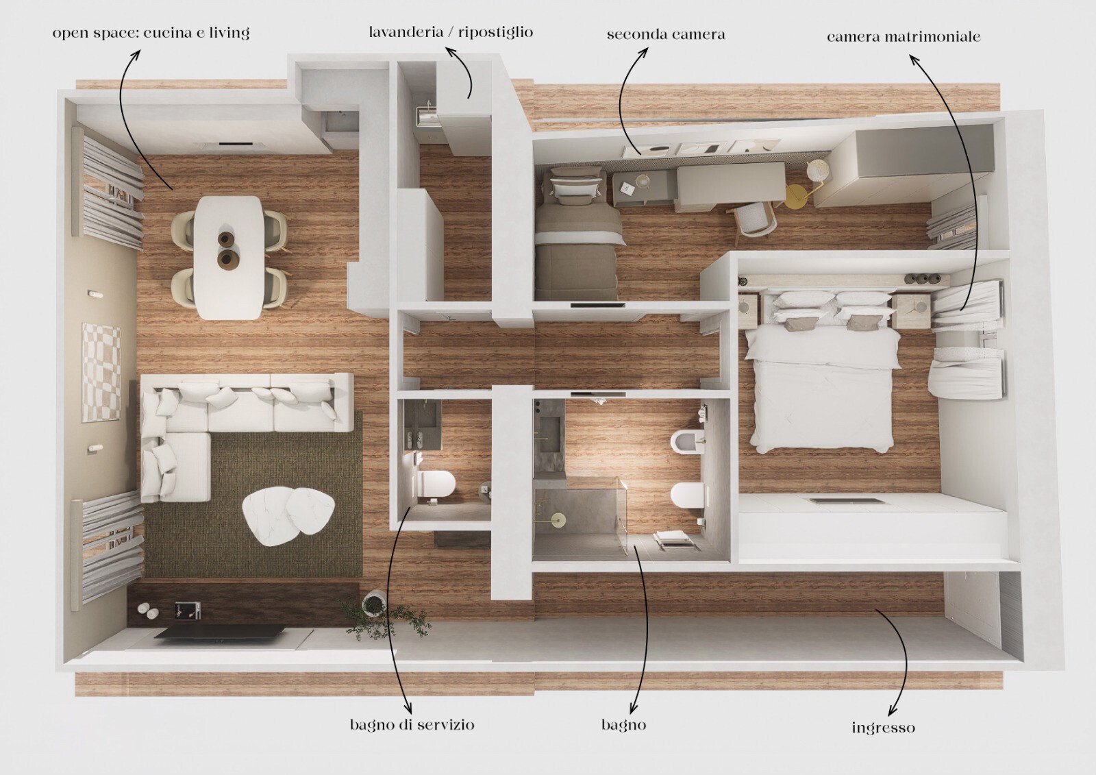 Mansarda Via Roma, 50, Cuneo (zona Centro Storico) - foto 2