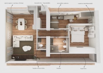 Mansarda Via Roma, 50, Cuneo (zona Centro Storico) - foto 2
