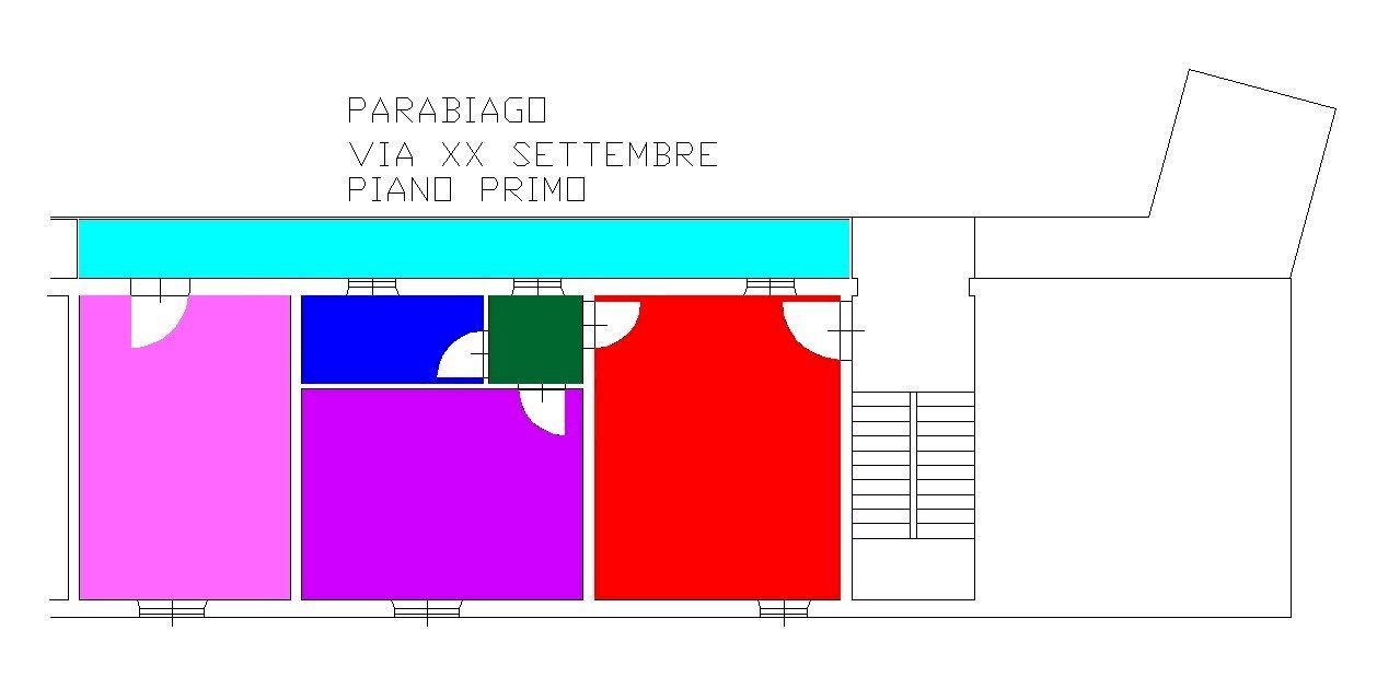 Appartamento via 20 Settembre, 7, Parabiago - planimetria 1