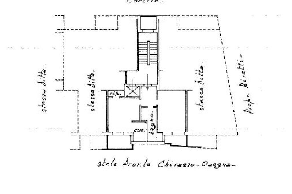 Two-room apartment Via Montanaro, Chivasso - floor plans 1