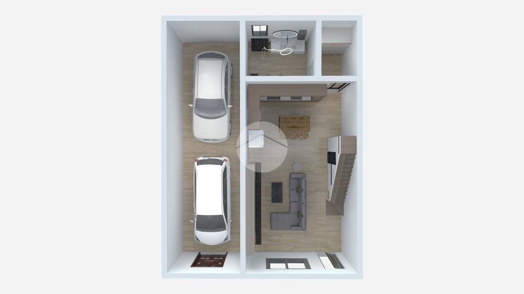 Semi-detached house Frazione Foresto, Cavallermaggiore - floor plans 1