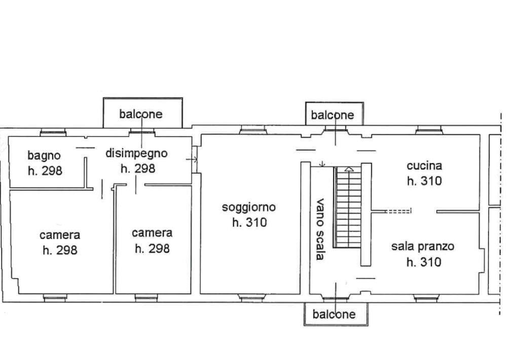 Semi-detached house Via Duca D'Aosta, Ronsecco - floor plans 1