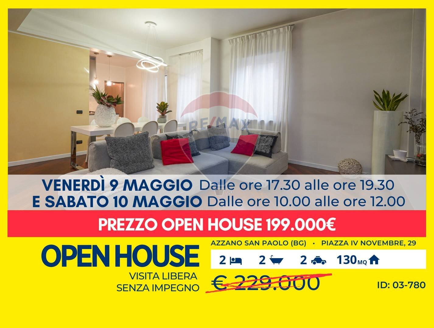 Three-room apartment Piazza IV Novembre, Azzano San Paolo - photo 1