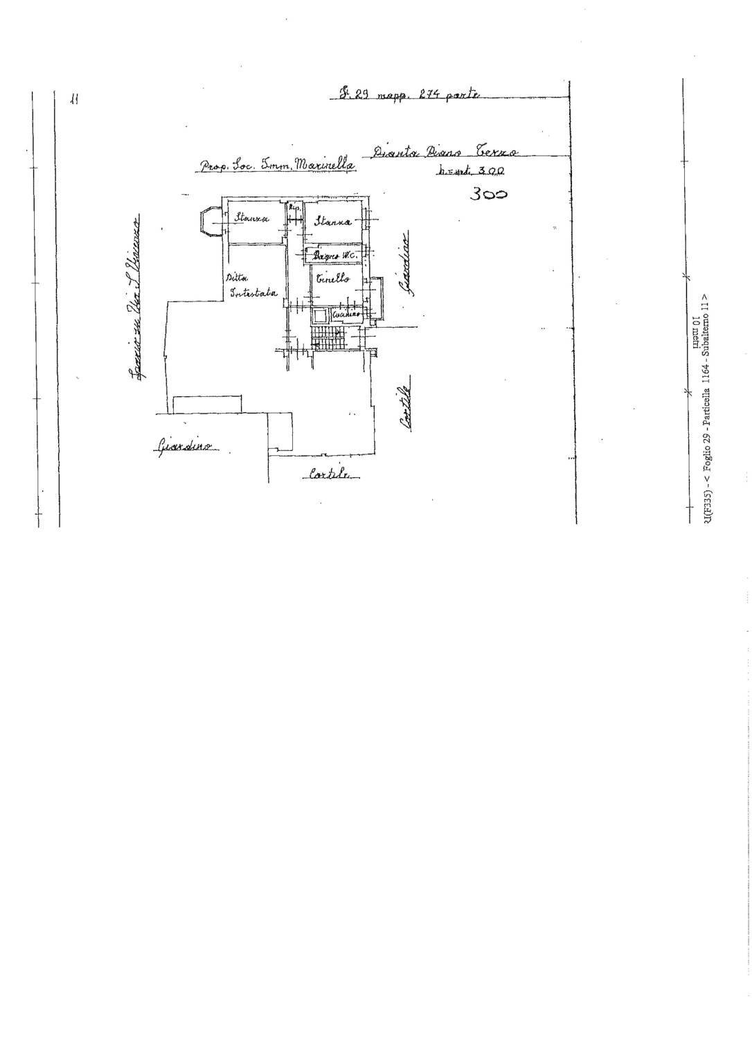 Trilocale via San Vincenzo, 7, Moncalieri - planimetria 1