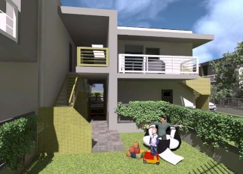 vista giardino - Trilocale via Dei Gelsi, Borghetto Lodigiano - foto 2