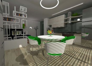 interno cucina - Trilocale via Dei Gelsi, Borghetto Lodigiano - foto 4