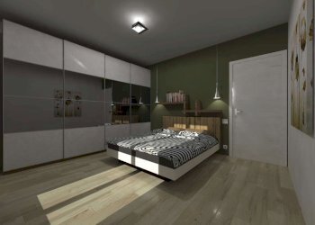 interno camera matrimoniale - Trilocale via Dei Gelsi, Borghetto Lodigiano - foto 5