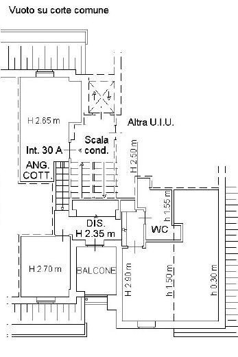 Trilocale via Ceresole, 34, Frabosa Sottana - planimetria 1