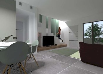 interno zona giorno - Villa via Dei Gelsi, Borghetto Lodigiano - foto 8