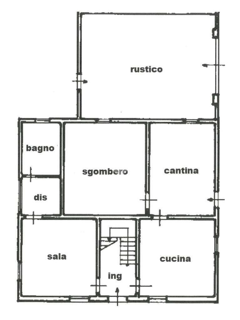 Rustic Via Bianchi, Poggio Renatico - floor plans 1
