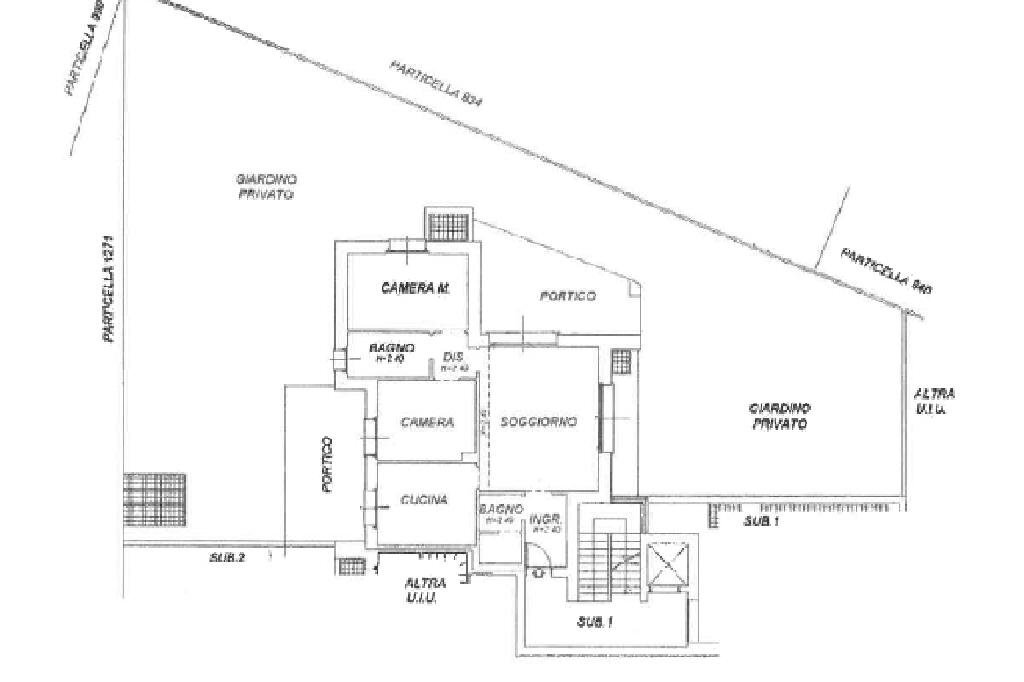 Trilocale Via Linate 8 Ottobre 2001, Gorgonzola - planimetria 1