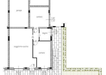 Planimetria - Trilocale Villa di Tirano - foto 2