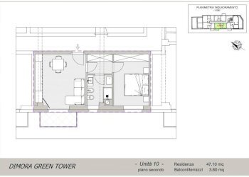 Planimetria - Bilocale Tirano - foto 3