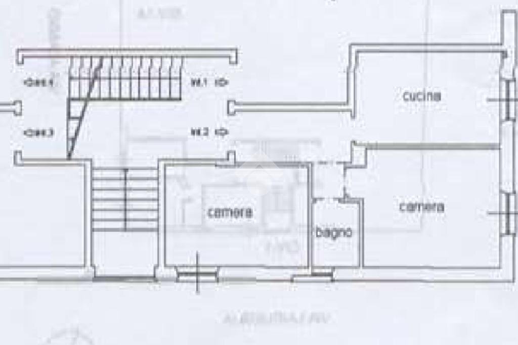 Three-room apartment Via Laigueglia, Genova (neighborhood Voltri) - floor plans 1