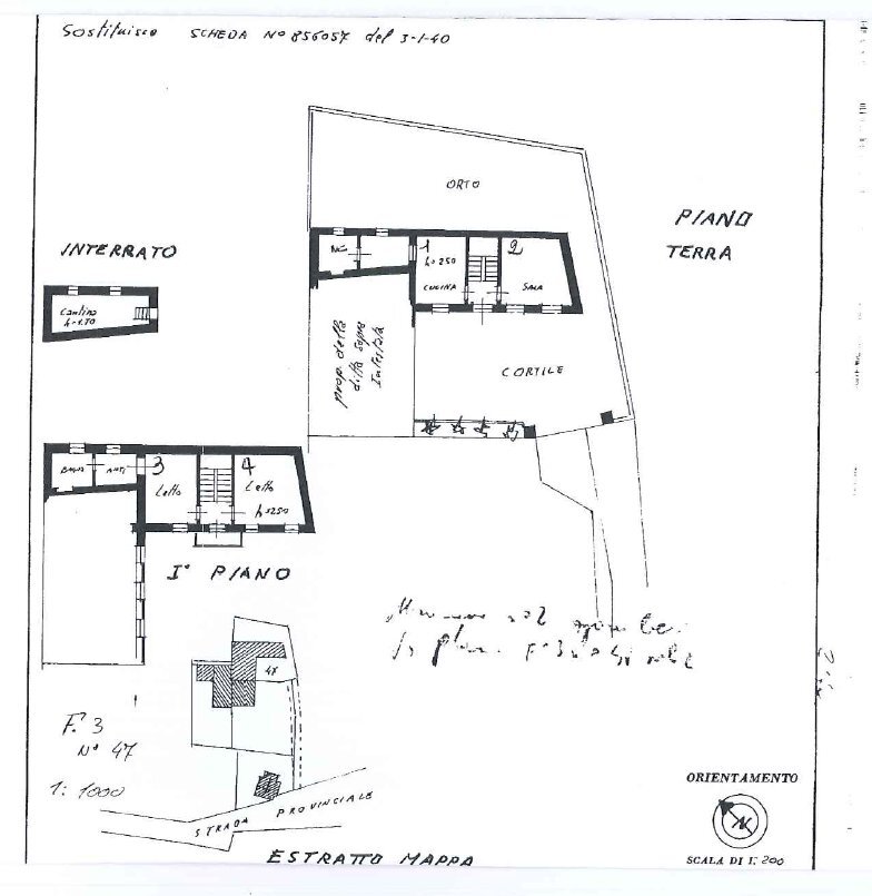 Independent house Via IV Novembre, 4, Montiglio Monferrato - floor plans 1