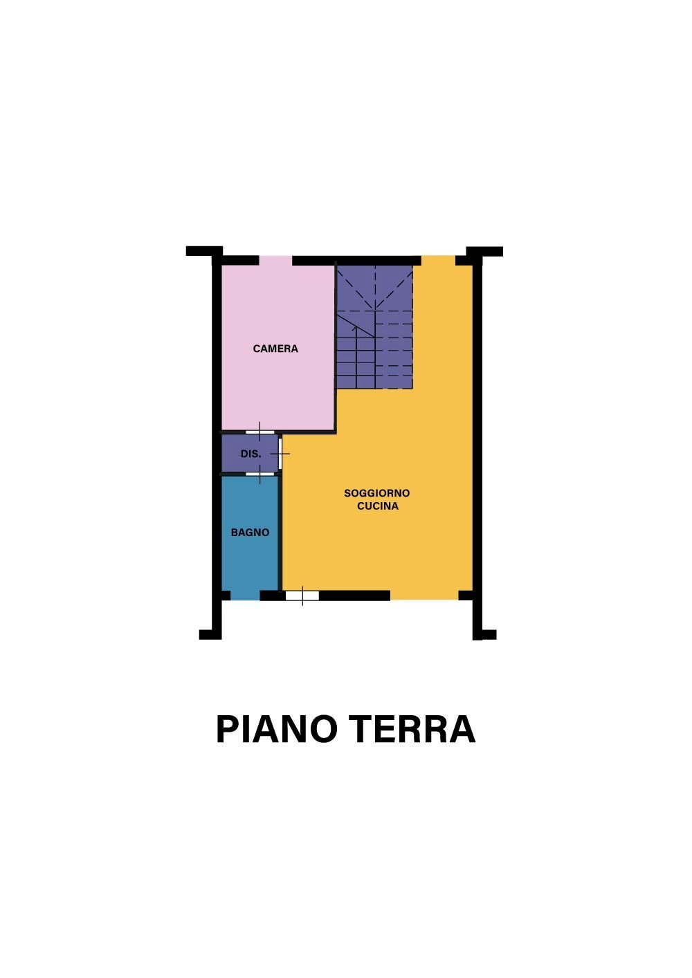Villa via Albano, Cervia - floor plans 1