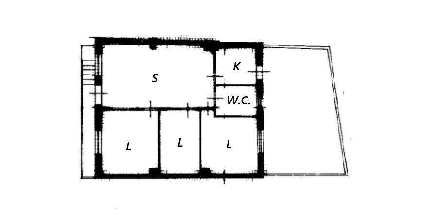 Quadrilocale Via Daua Parma, Crispiano - planimetria 1