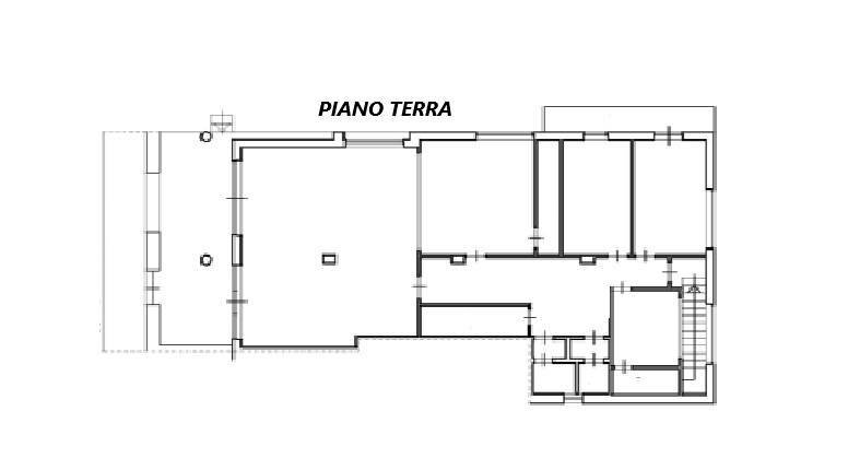 Negozio Via Montemerlo, Crispiano - planimetria 1