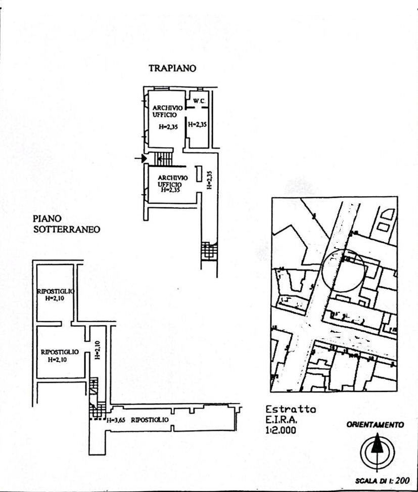Office Bologna - floor plans 1