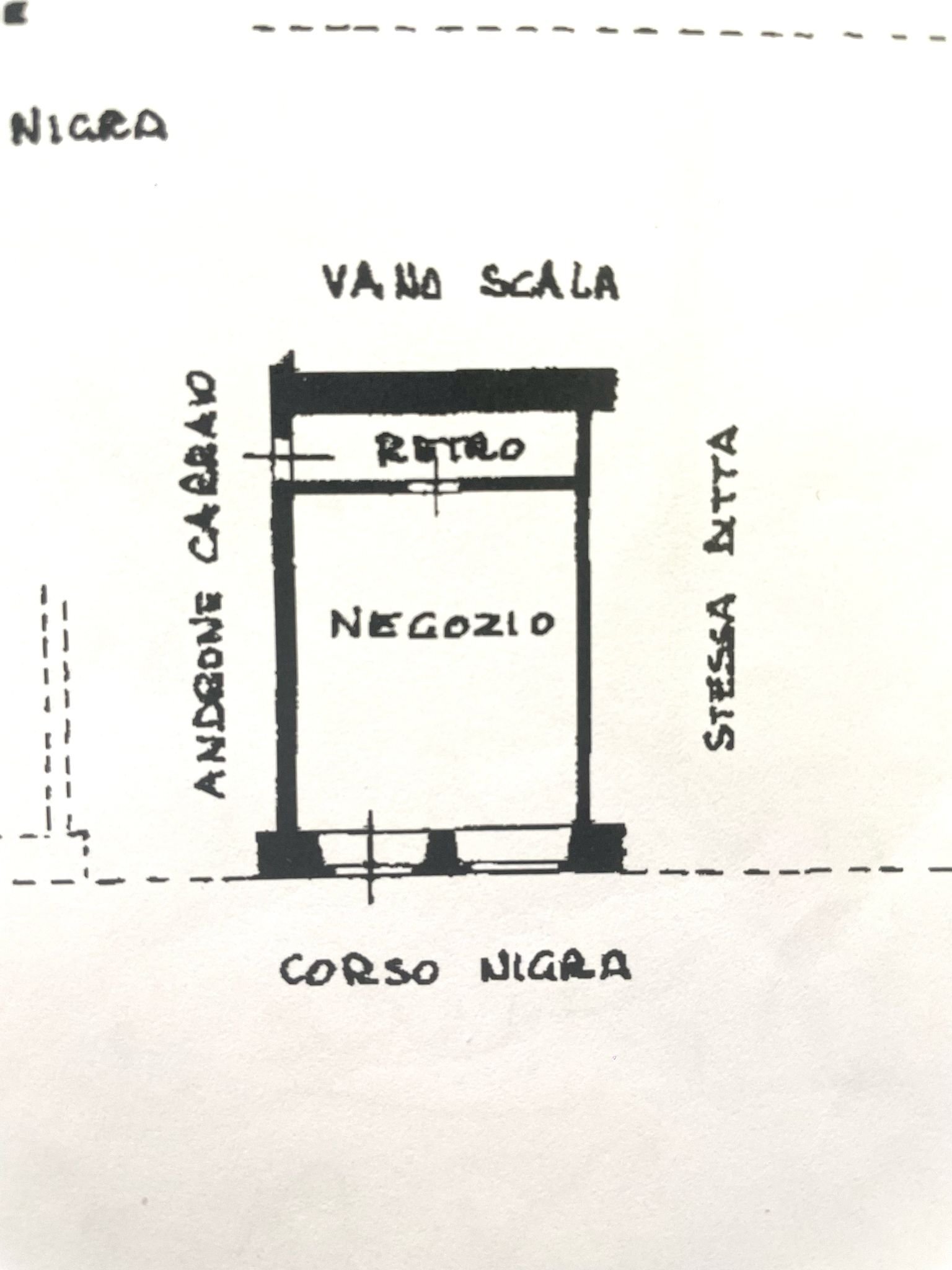 Negozio Corso Costantino Nigra, 9, Ivrea - planimetria 1