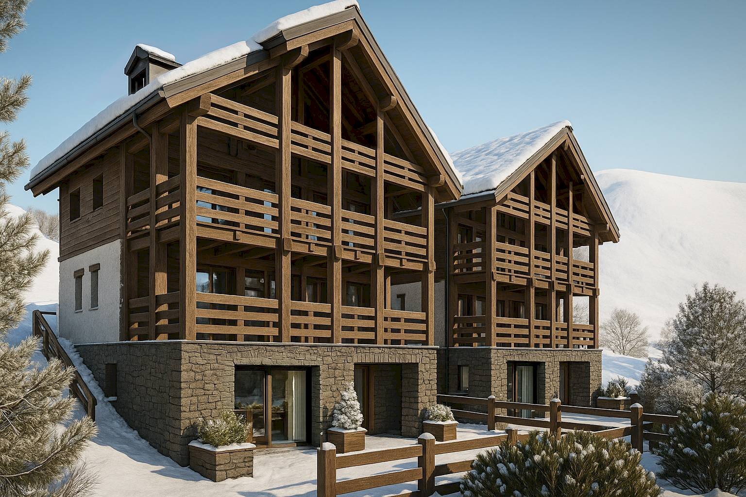 Trilocale Strada Antica per Busson, Sauze di Cesana - foto 1