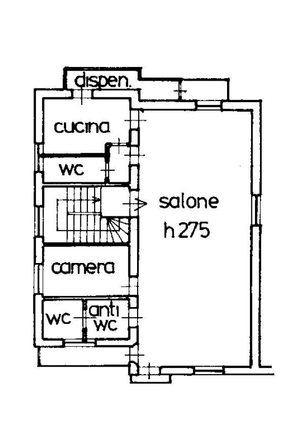 Three-room apartment via delle Terme, 1, Roccaforte Mondovì - floor plans 1