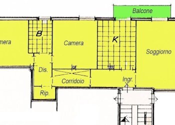 Planimetria - Four-room apartment Malalbergo - photo 21
