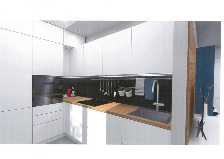 Cucina - Bilocale via Monte Grappa, 9, Varazze - foto 1