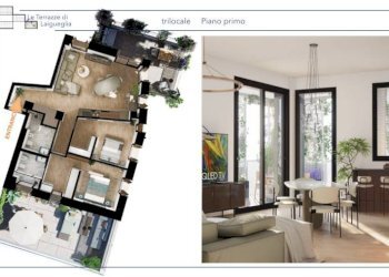 Planimetria - Bilocale via Carmine, 10, Laigueglia - foto 14