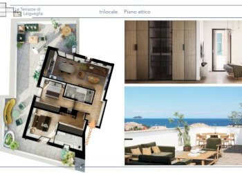 Planimetria - Bilocale via Carmine, 10, Laigueglia - foto 18