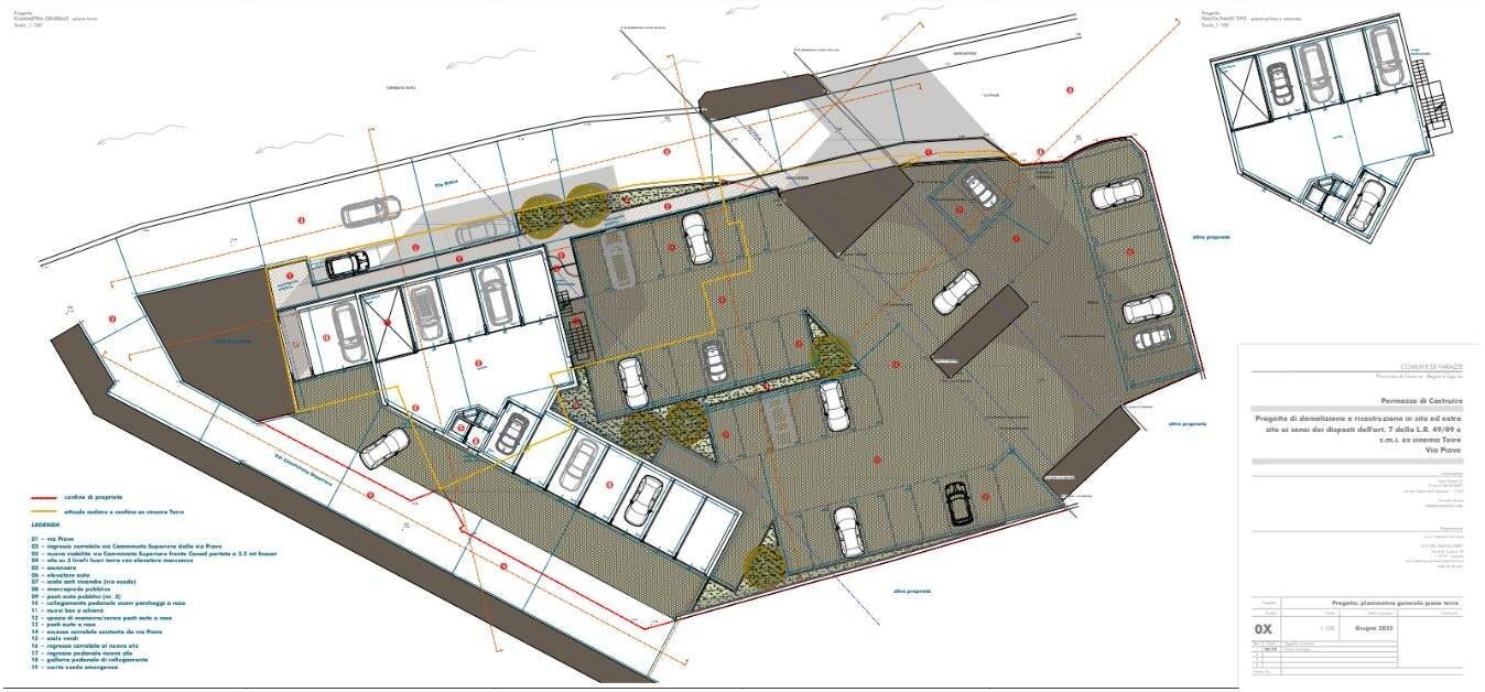 Box via Piave, Varazze - floor plans 1