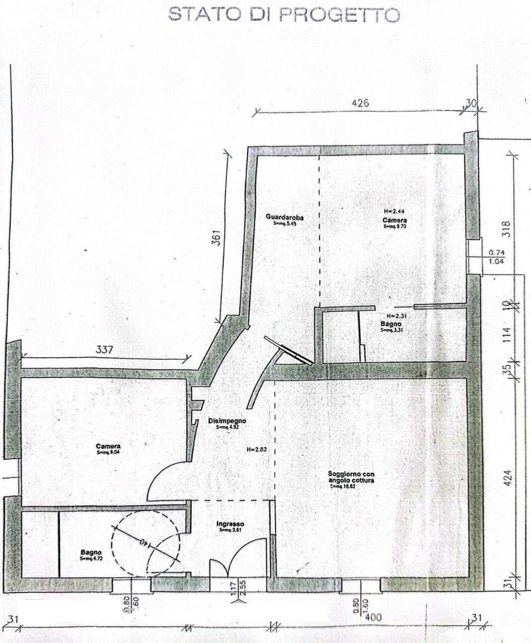 Appartamento Imola - planimetria 1