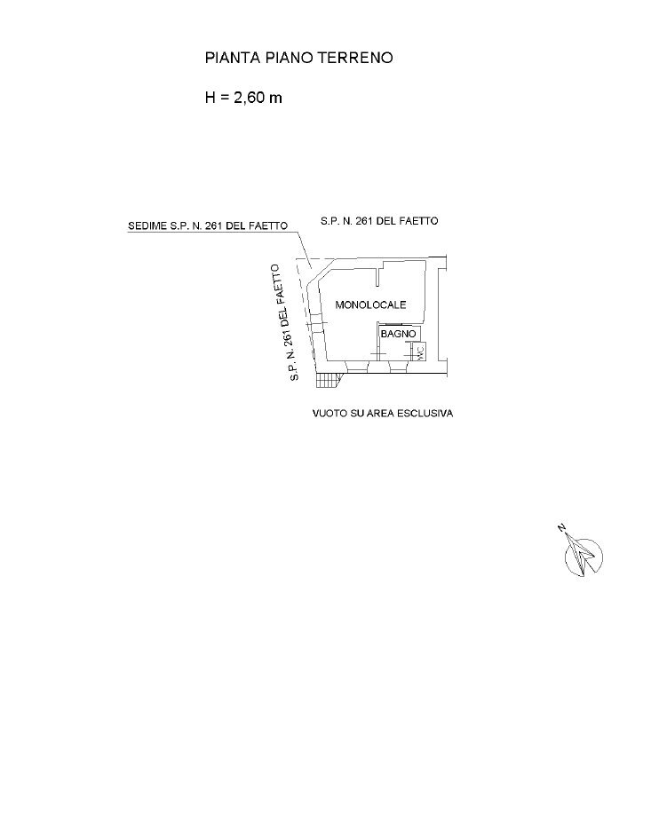 Casa semi indipendente Frazione Villaretto, 8, Roure - planimetria 1