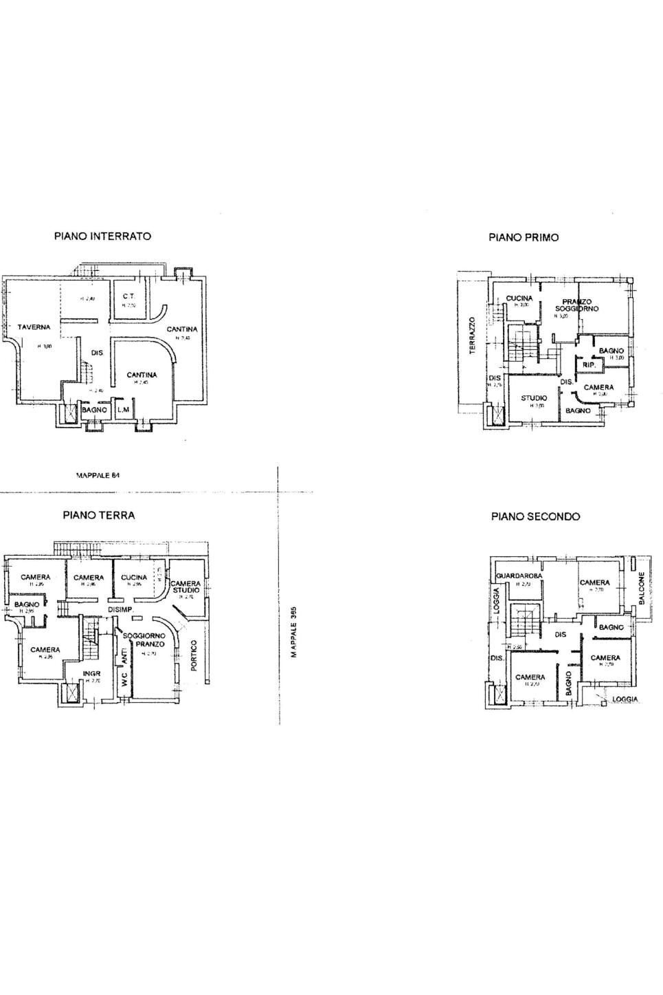Villa via Gorizia, 1, San Lazzaro di Savena - planimetria 1