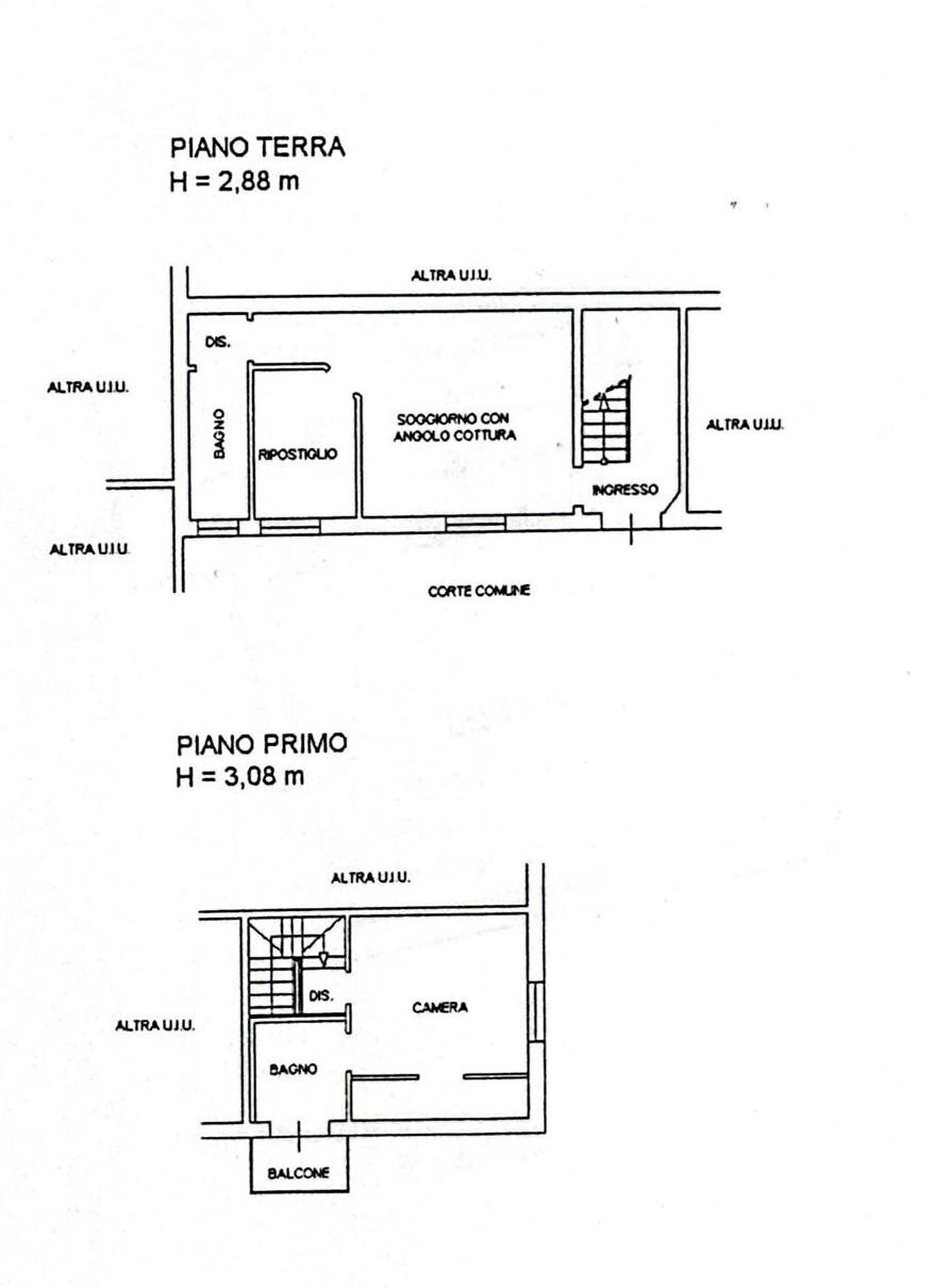 Appartamento Fusignano - planimetria 1