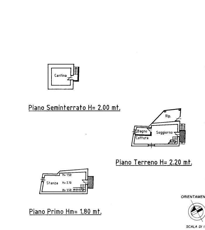 Casa indipendente Frazione Follias 26, Issogne - planimetria 1