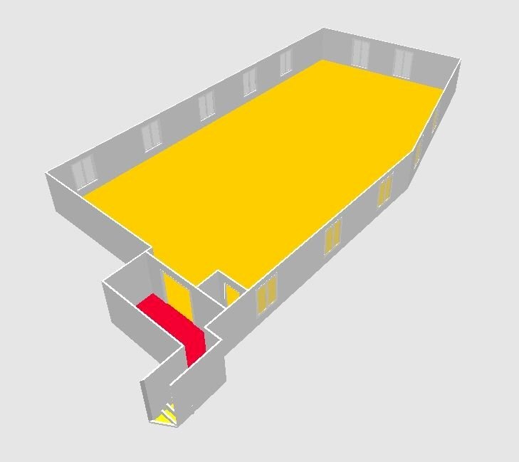 Shed Via Ovada, Genova (neighborhood Voltri) - floor plans 1