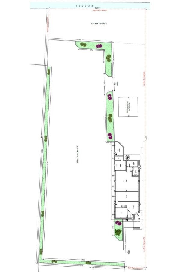 Terreno edificabile via Rho, Lainate - planimetria 1