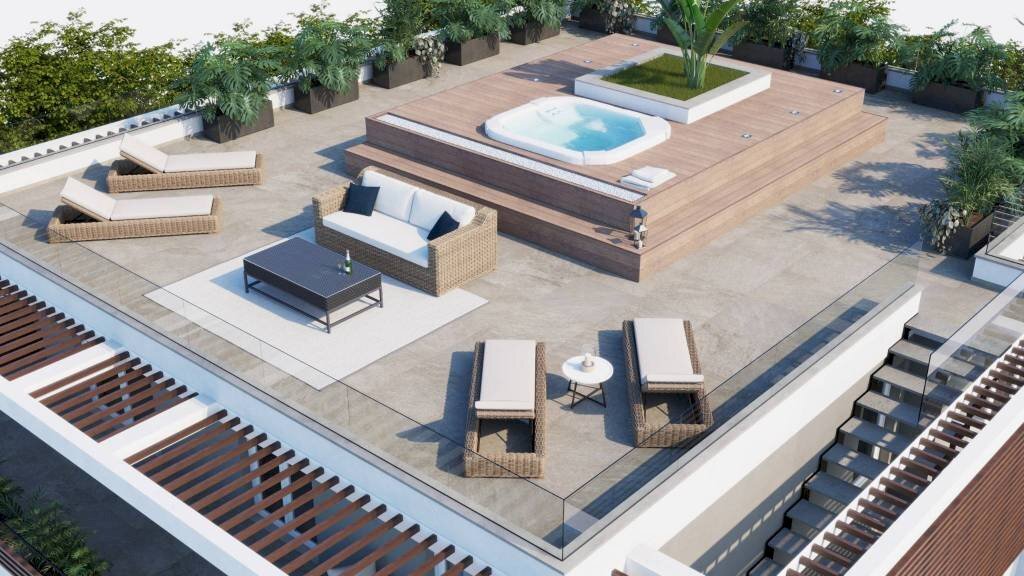 Piscina - Attico viale Europa, Alghero - foto 2