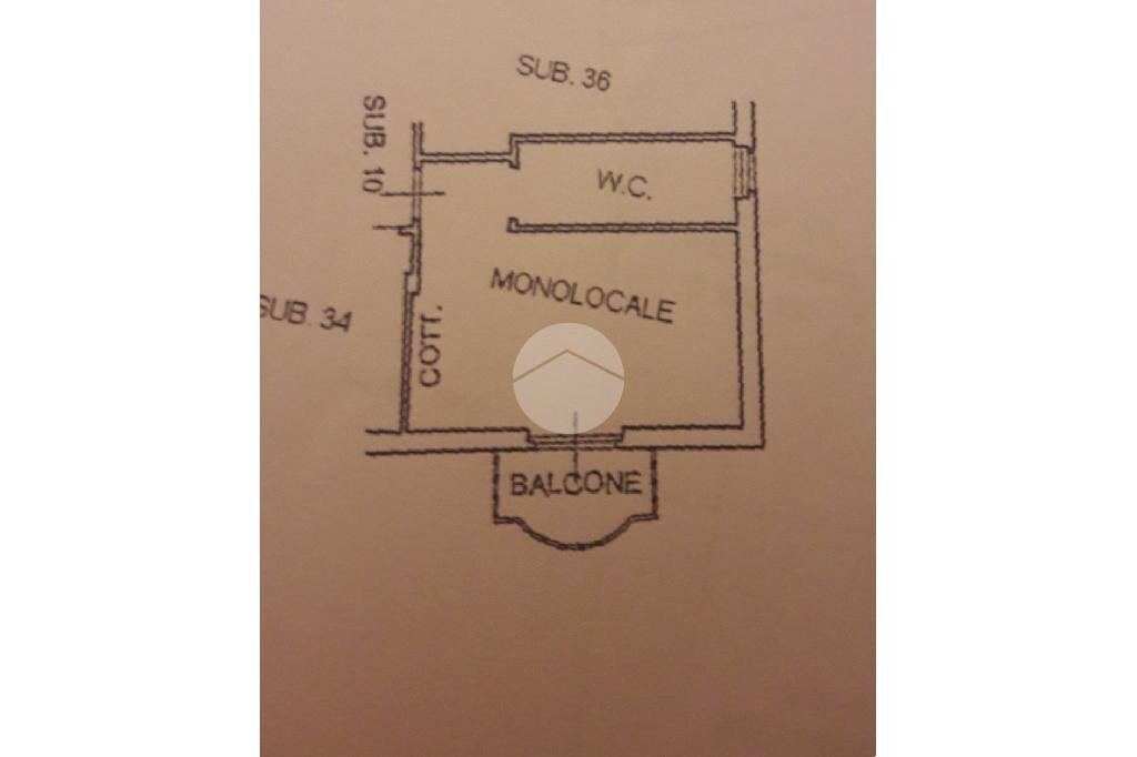 Monolocale Via venino, Moneglia - planimetria 1