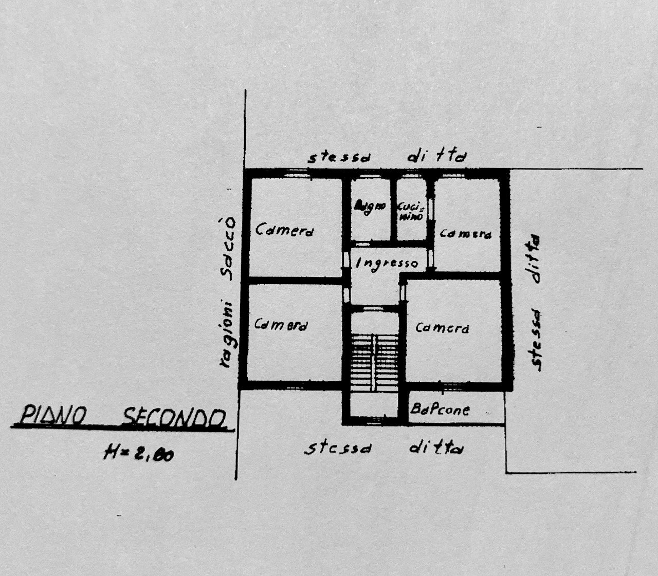 Appartamento Parma - planimetria 1