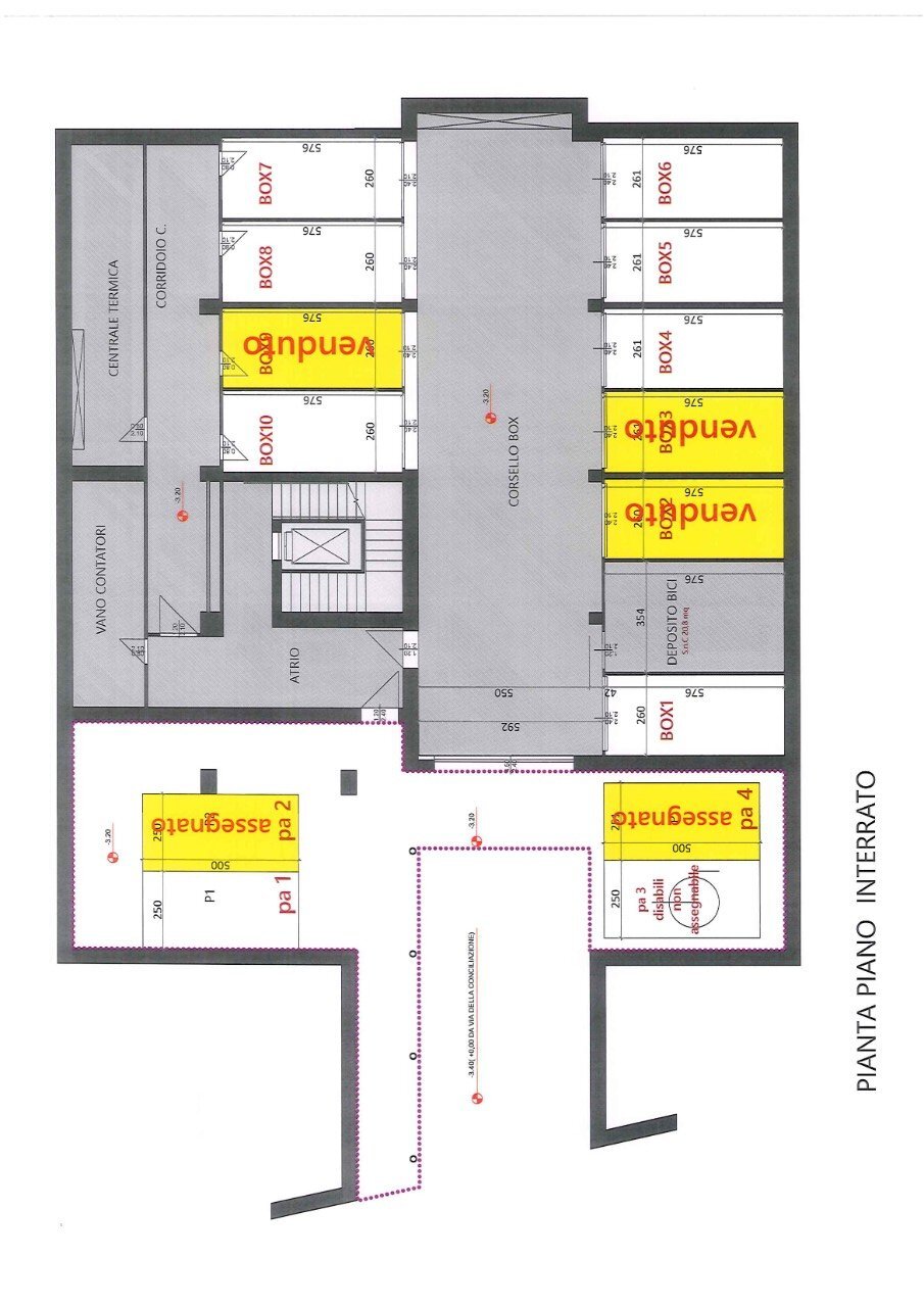 Attico Castelnuovo Rangone - planimetria 1