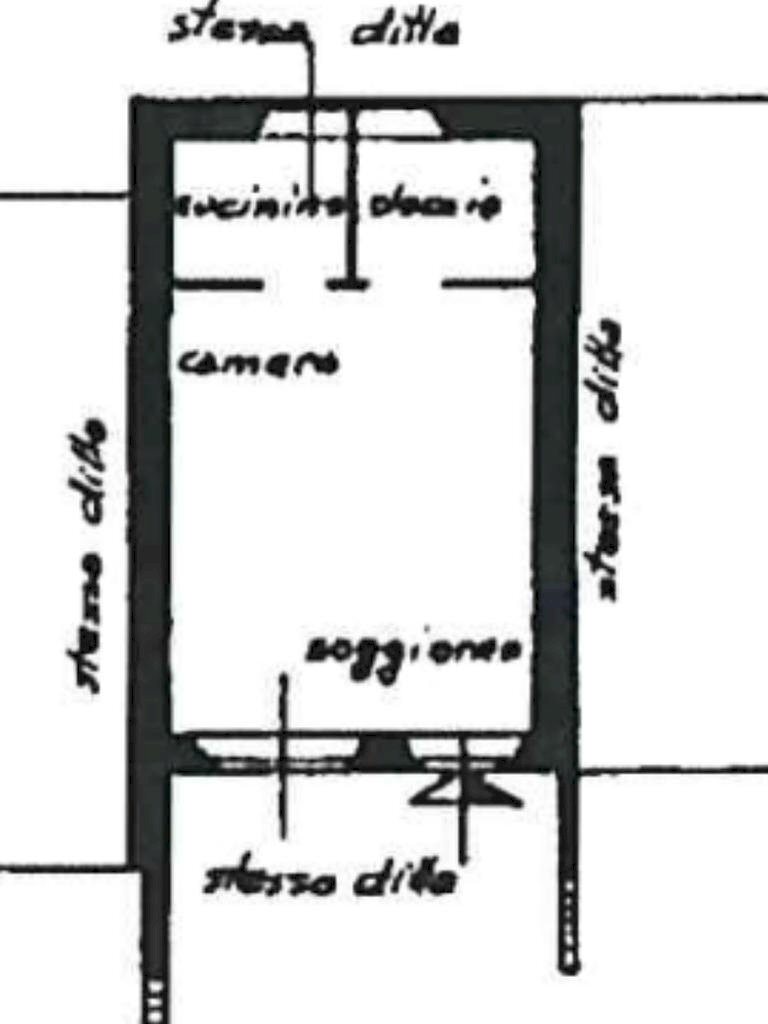 Villa a Schiera Regione Torbiera, Val di Chy - planimetria 1