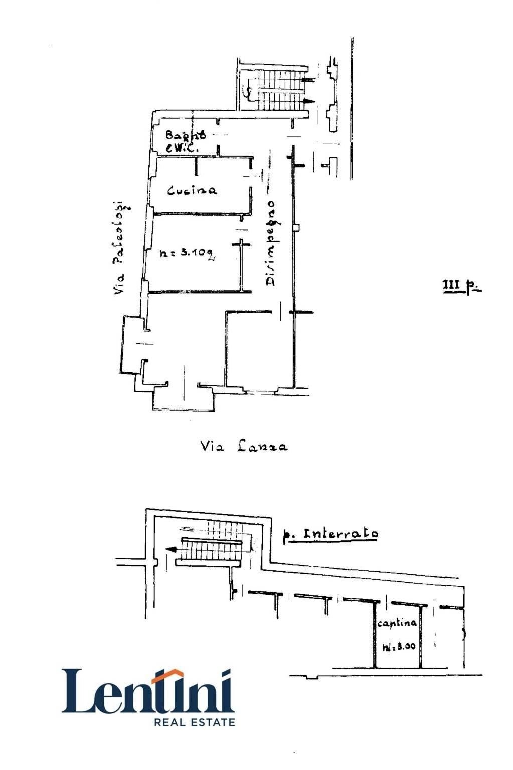 Four-room apartment via Paleologi, 1, Casale Monferrato - floor plans 1