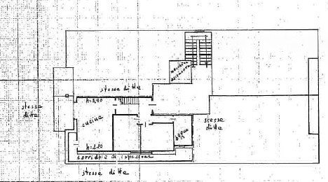 Attico Frazione San Bartolomeo, Chiusa di Pesio - planimetria 1