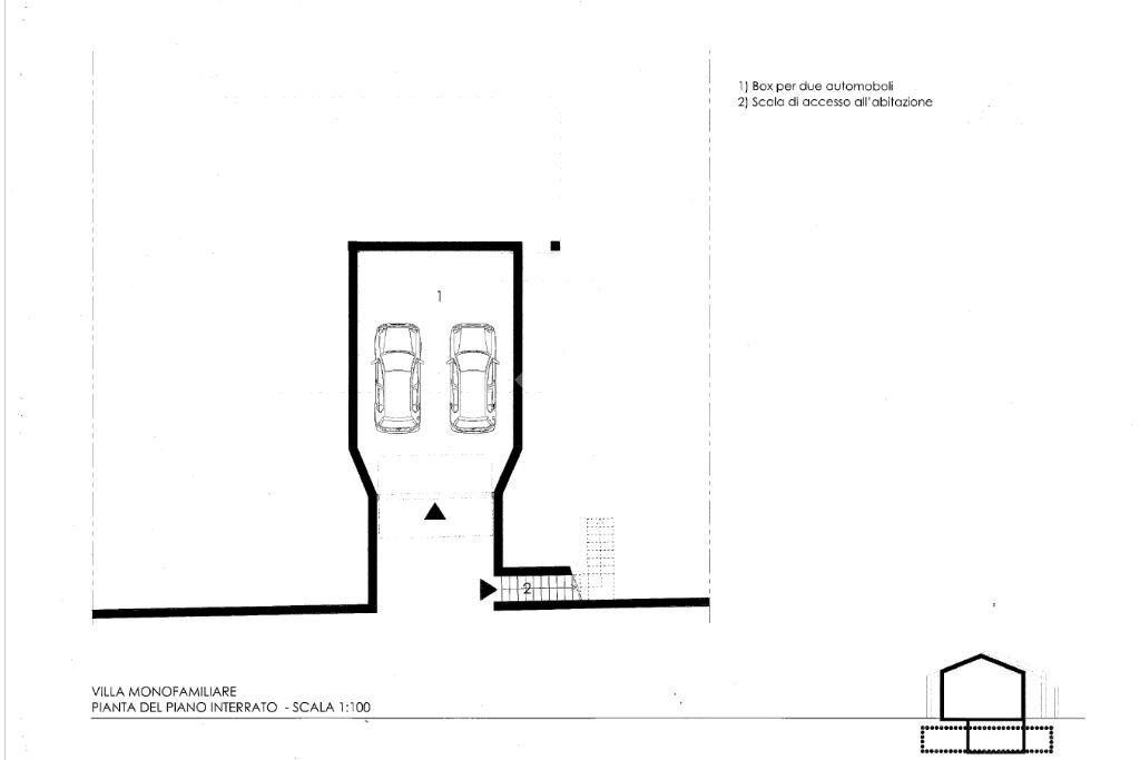 Villa Str. del Mondino, Castiglione Torinese - planimetria 1